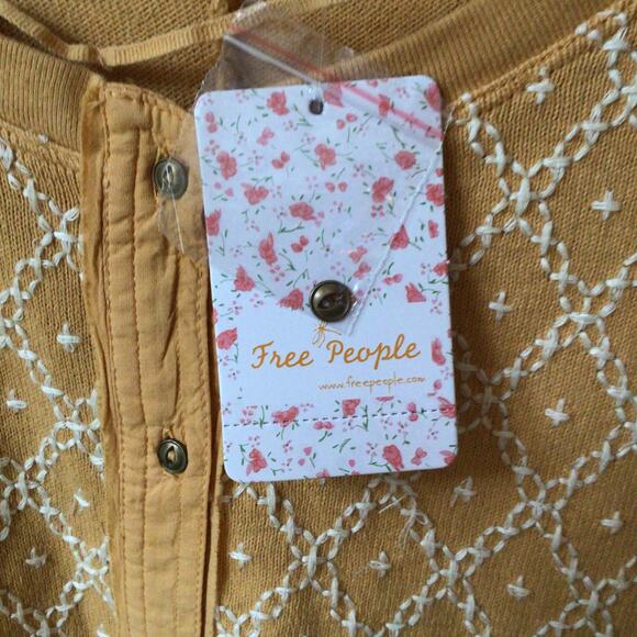 Free People Free Spirit Henley Sz S - Picture 6 of 8